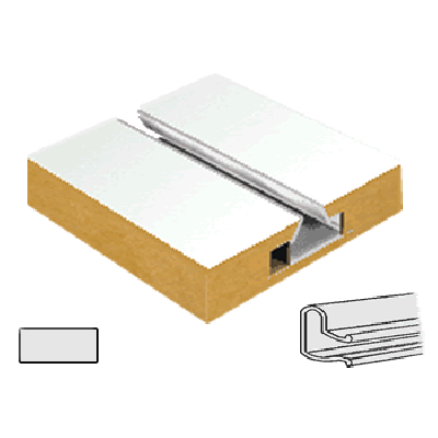 Slatwall Panel SILVER Plastic | Pvc Inserts (Pack of 12)
