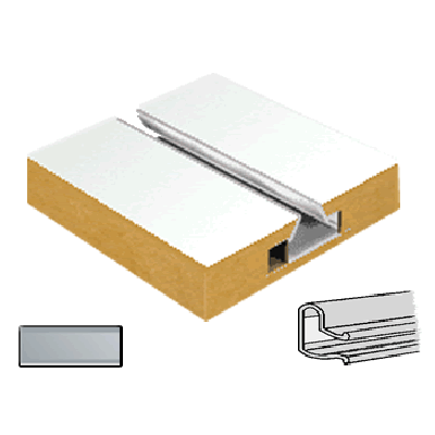 Slatwall Panel Grey - Light Grey Mirror Plastic | Pvc Inserts (Pack of 23)