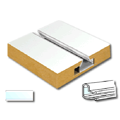 Slatwall Panel White Mirror Plastic | Pvc Inserts (Pack of 23)