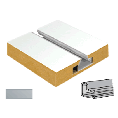 Slatwall Panel Grey - Dark Grey Mirror Plastic | Pvc Inserts (Pack of 23)