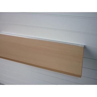 Beech Slatwall Floating Shelf (1200mm x 300mm)