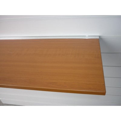 Cherry Slatwall Floating Shelf (600mm x 200mm)
