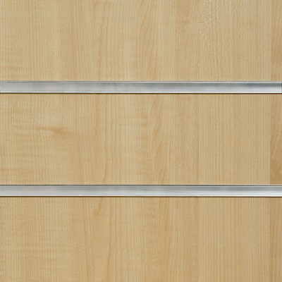 Irish Maple Slatwall Panel 8ft x 4ft (240cm x 120cm)