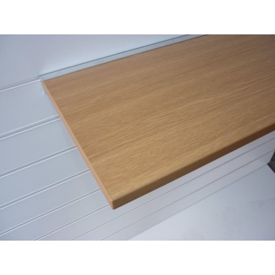 Oak Slatwall Floating Shelf (600mm x 300mm)