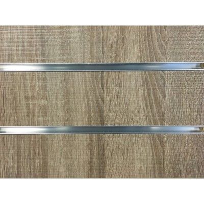 Rustic Oak Slatwall Panel 4ft x 4ft (120cm x 120cm)