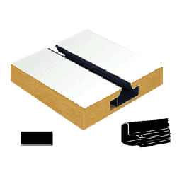 Black Slatwall Inserts
