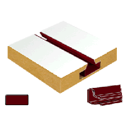 Brown Slatwall Inserts