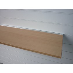 Beech Slatwall Floating Shelf (1000mm x 400mm)