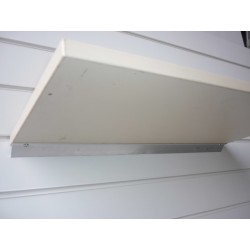 Cream SlatwallFloating Shelf (1200mm x 300mm)