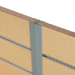 Cream Slatwall 'H' Section Joiner