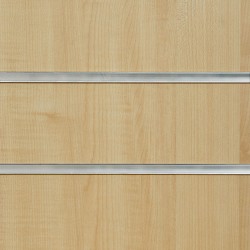 Irish Maple Slatwall Panel 8ft x 4ft (240cm x 120cm)