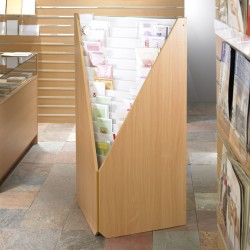 12 Tier Corner Greeting Card Unit - 60cm deep