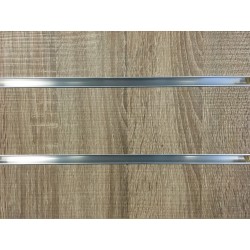 Rustic Oak Slatwall Panel 4ft x 4ft (120cm x 120cm)