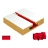 Red Slatwall Inserts