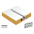 Aluminium L Shaped Slatwall Inserts