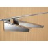 10" inch (25cm) Chrome Slatwall Wood Shelf Brackets (pair)