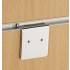 Chrome Slatwall Back Plate. Cabinet / Picture / Frame / Panel Hanging Slatwall Back Plate
