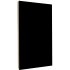 Black 8ft x 4ft Ungrooved Panel