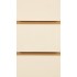 Cream Slatwall Panel 8ft x 4ft (240cm x 120cm)