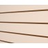 Cream Slatwall Panel 8ft x 4ft (240cm x 120cm)