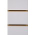 Grey 4ft x 4ft (120cm x 120cm) Slatwall Panel