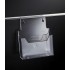 Clear Acrylic Slatwall A5 Leaflet Holder - Angled