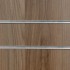 Light Walnut Slatwall Panel 8ft x 4ft (240cm x 120cm)