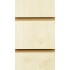 Maple Slatwall Panel 4ft x 4ft (120cm x 120cm)