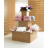 3 Tier Square Island Display Gondola - 1.2m wide
