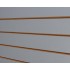 Pewter / Silver Slatwall Panel 8ft x 4ft (240cm x 120cm)