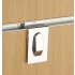 Heavy Duty Chrome Slatwall Picture and Accessory Hook